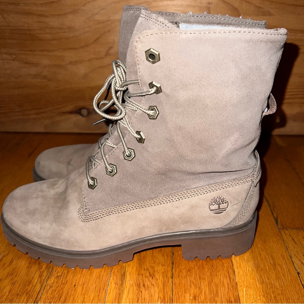 Timberland Authentics Teddy Fleece Waterproof Fold Down Boots. NWOT